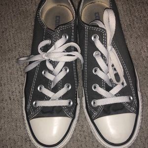 Dark Grey Converse Classic